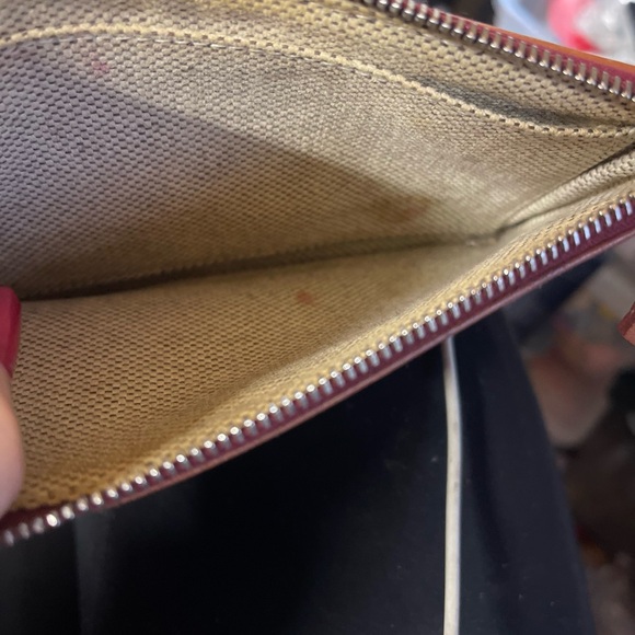 Vintage Dooney and Burke zip up Wallet - Picture 8 of 9